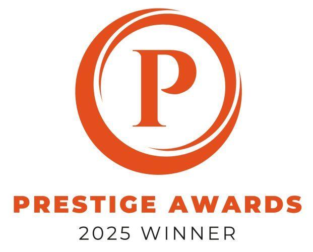 Prestige Awards 2025/26 winner badge